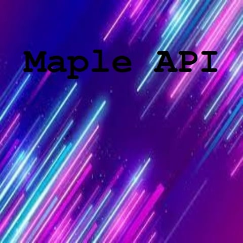 Maple API