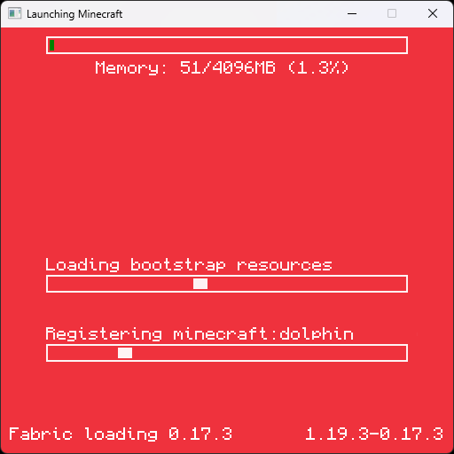 Fabric Prelaunch Screen