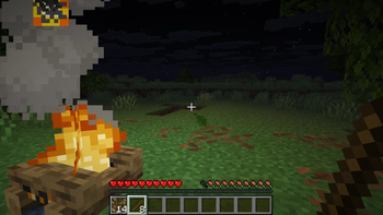 chillin by the campfire