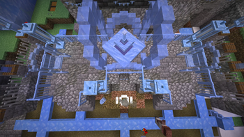 Ice Castle Top View