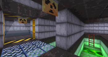 Server Room Laboratory Entrance