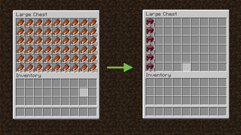 Storage savings
