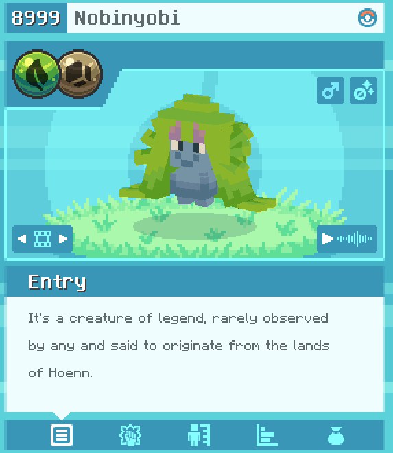 Nobinyobi's Dex Entry