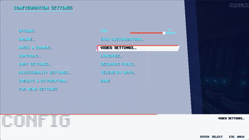 Settings Page