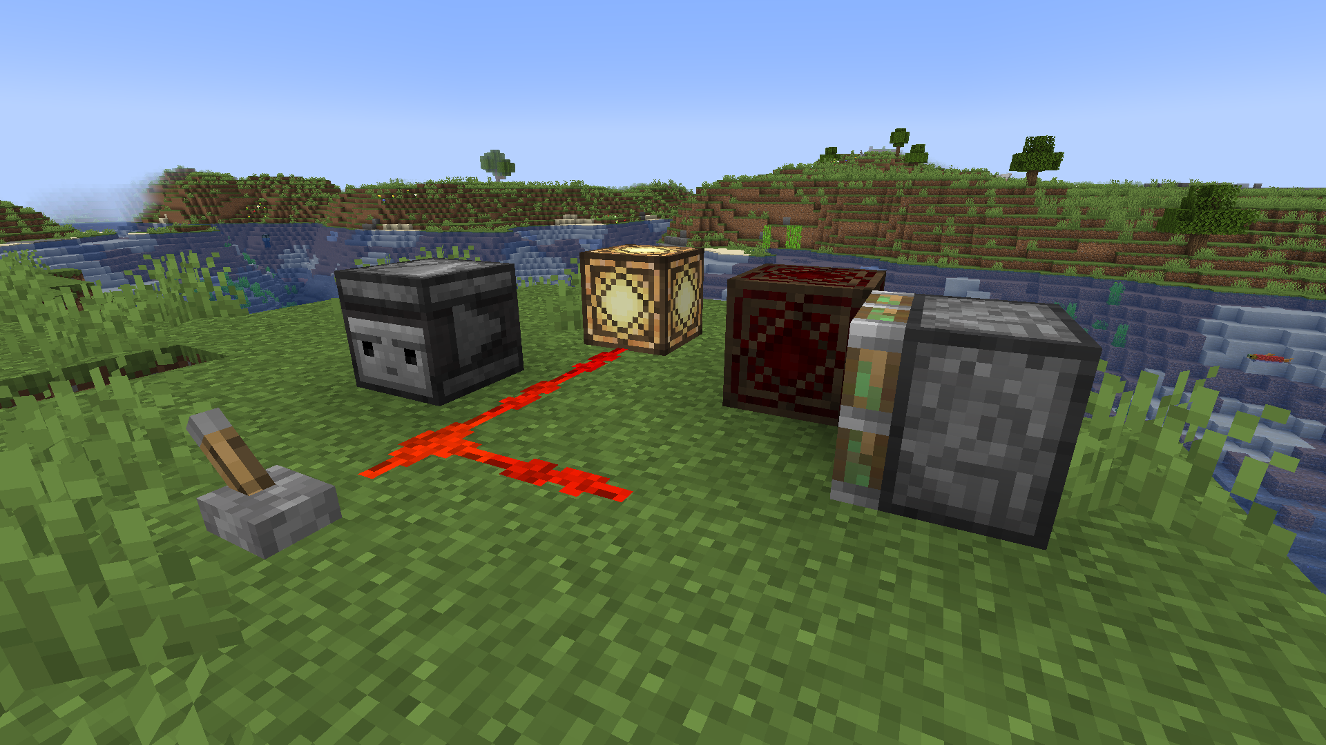 Easy to understand such as redstone and observer