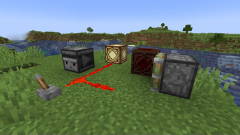 Easy to understand such as redstone and observer