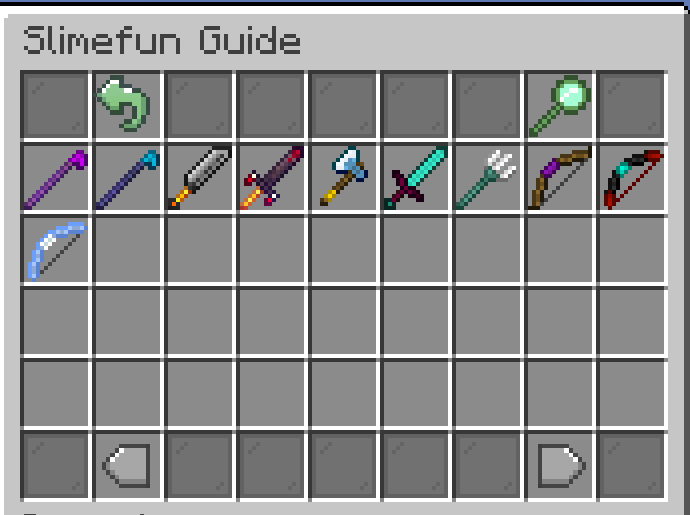 Slimefun Weapons