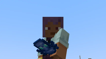Player holding a Totem of Restoration