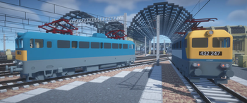 V43s at a depot