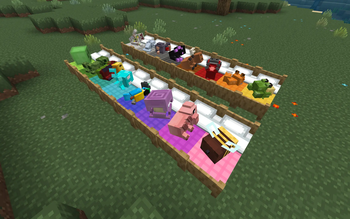 All plushies and beds