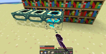 Mining end portal frame