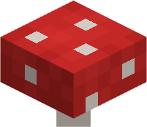 Vanilla 3D mushrooms