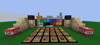 All blocks and items