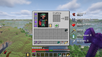 Transparent Background for Status Effect - Inventory
