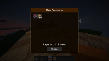 Item Recovery (All)