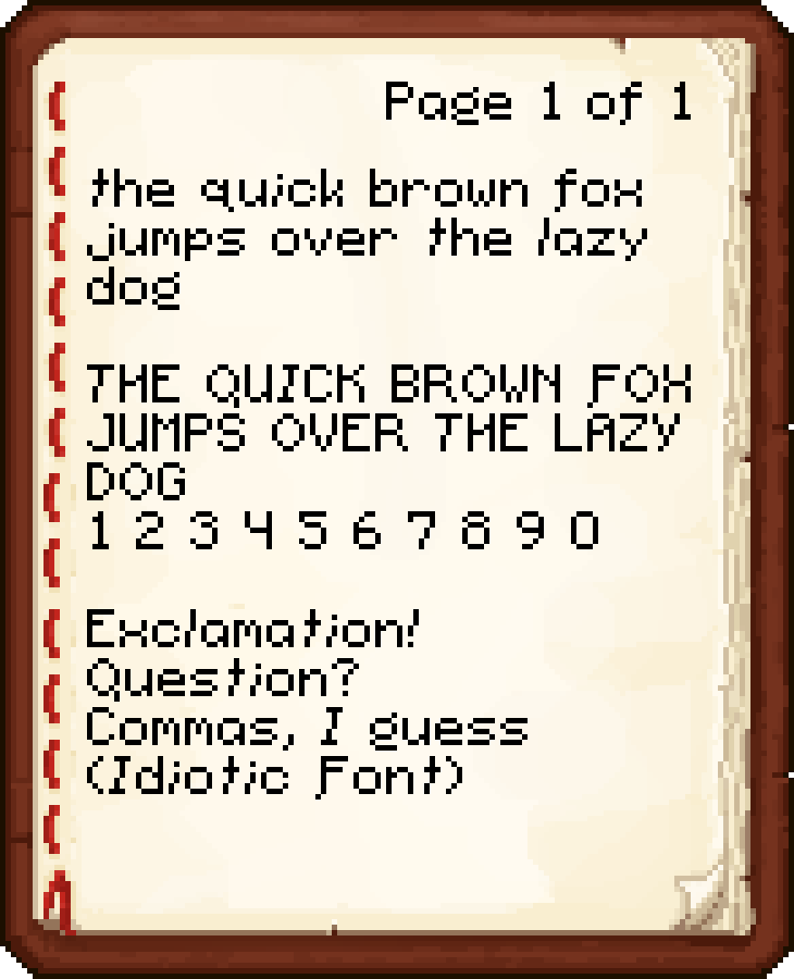 The quick brown fox jumps over the lazy dog