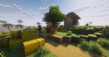 Poor villager...