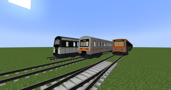 Athens Metro Line 2/3 Trains