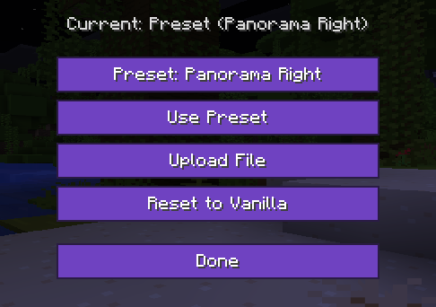 Change Minecraft background! (main menu)