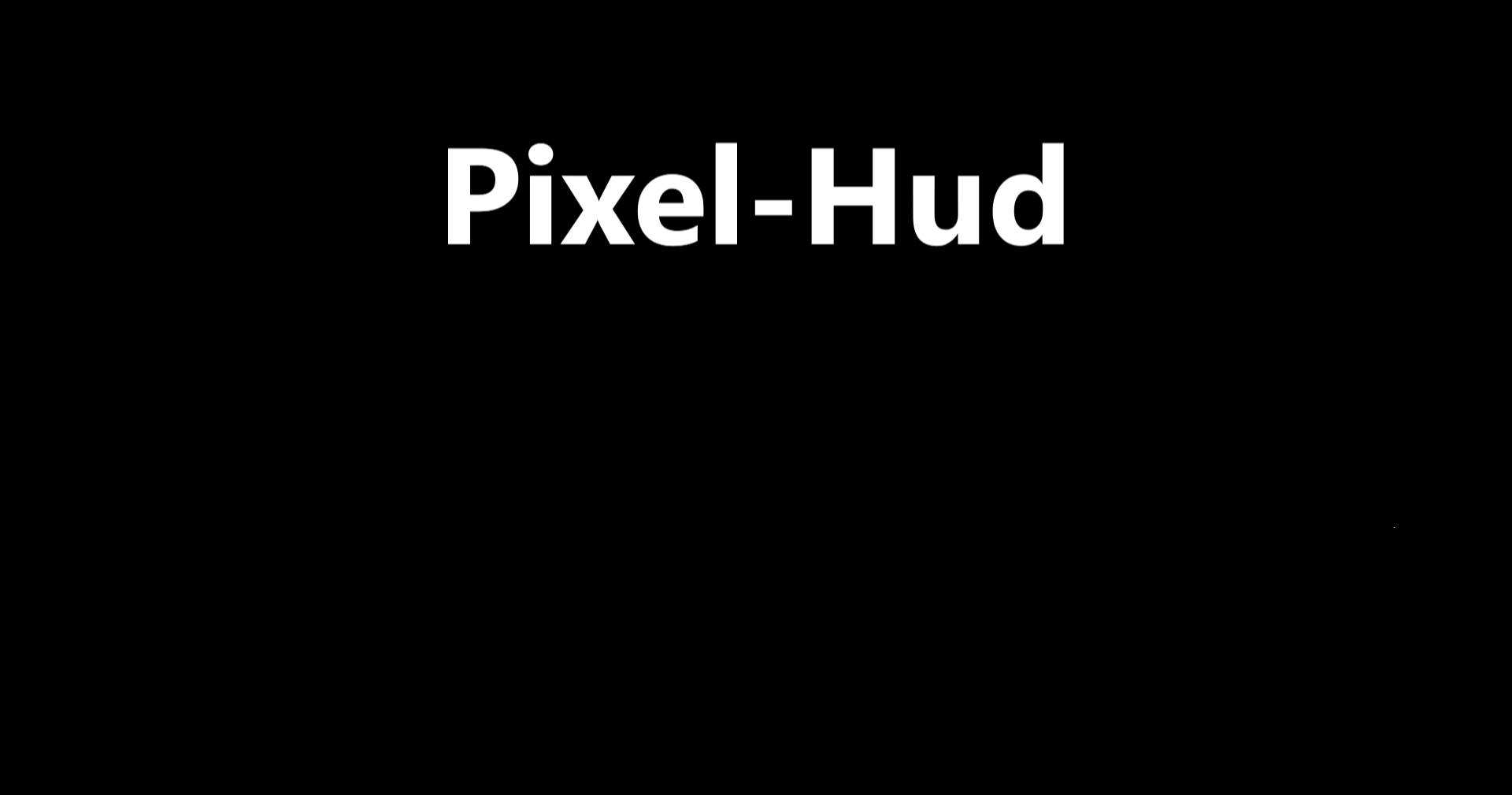 Pixel-Hud - Minecraft Mod