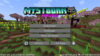 Mystborn Horizons Custom Title and Panorama