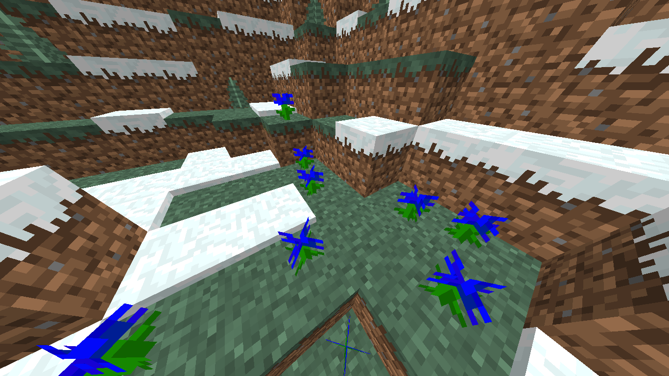 Blue minecraft resource pack
