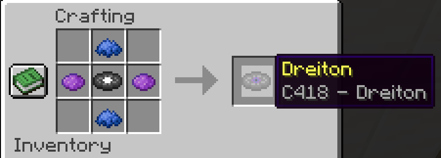 Dreiton Crafting Recipe
