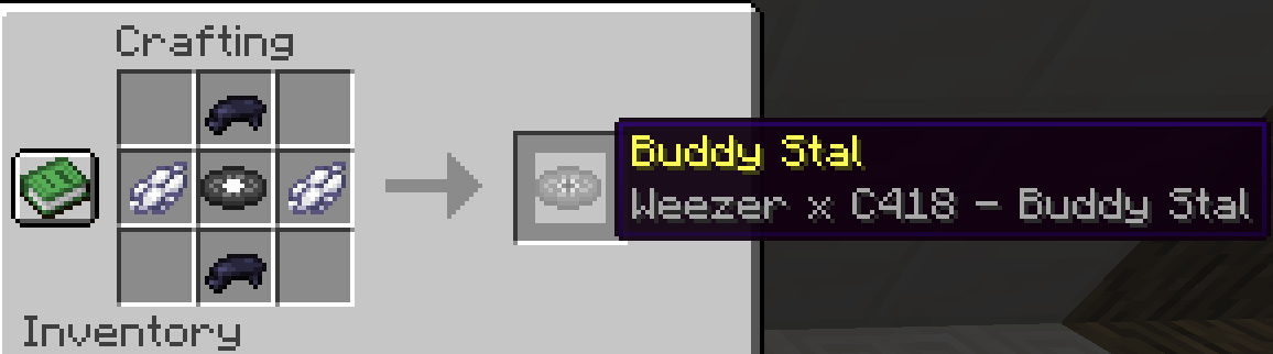 Buddy Stal Crafting Recipe