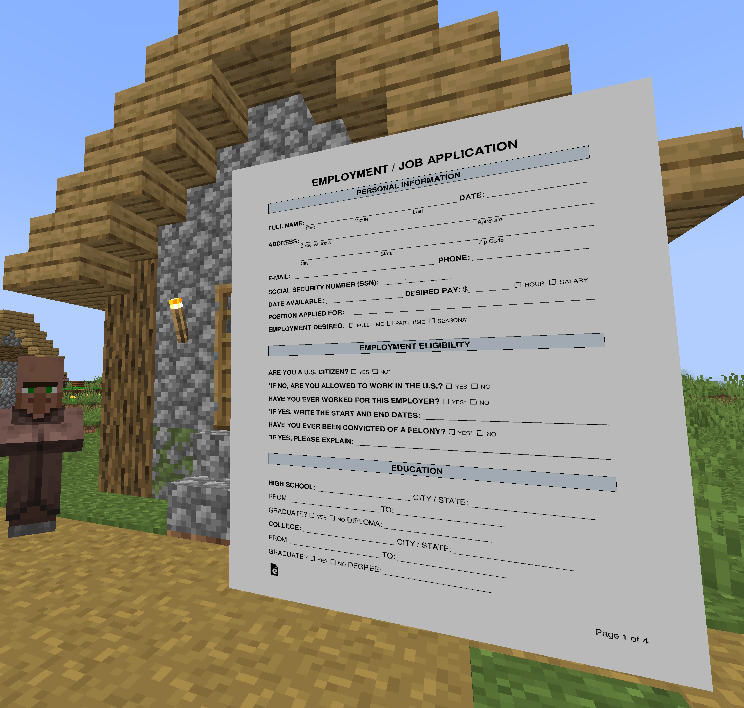 The Job Application