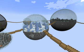 ❄️ Floating Biomes Network