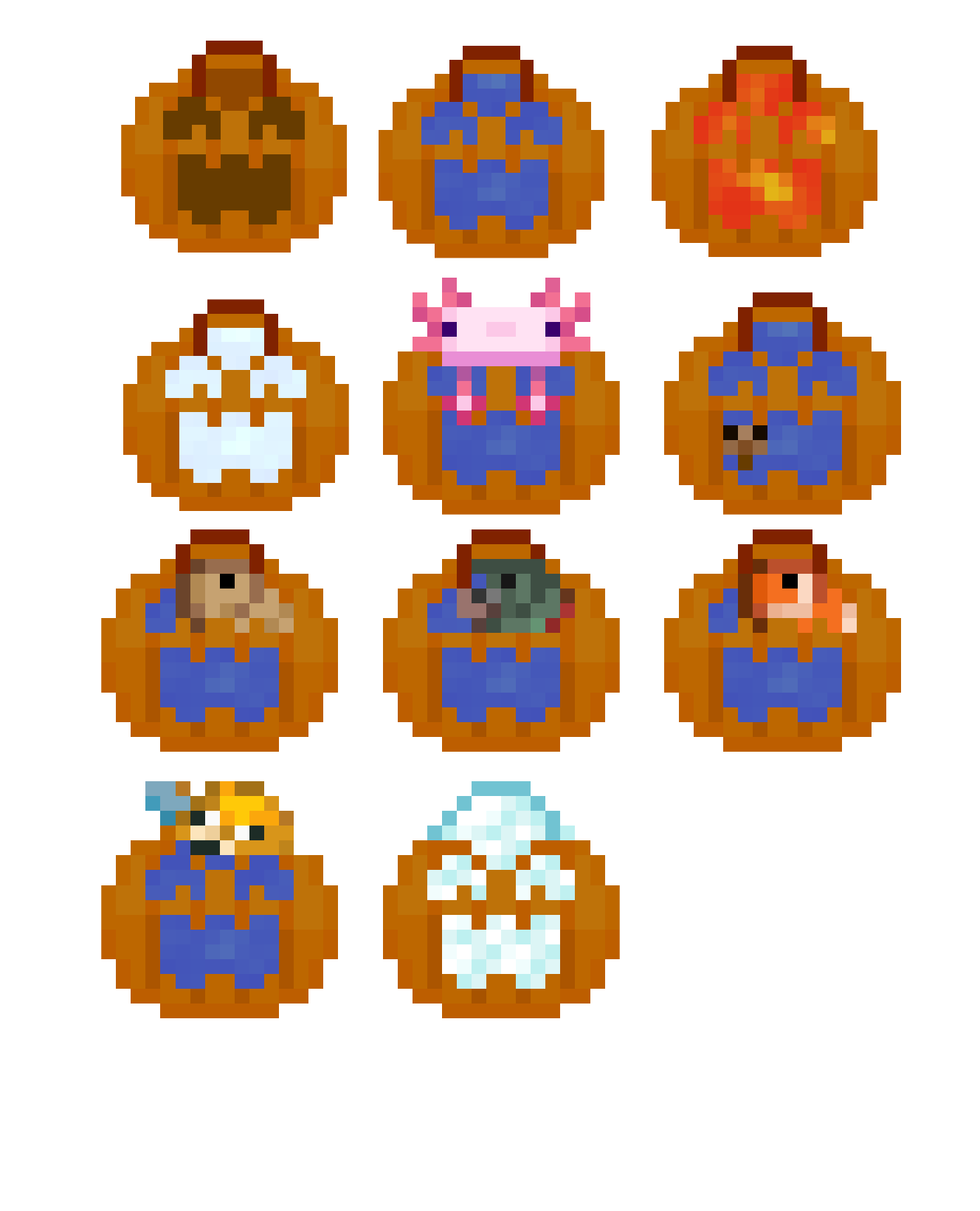 Buckets to Pumpkin Baskets