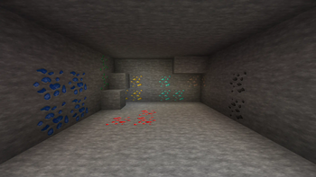 Normal Ores In Cave