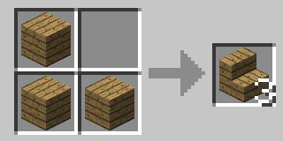 Compact Stairs and Slabs Crafting