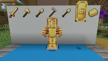 Armor and tools set