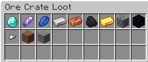 Ore Crate Loot