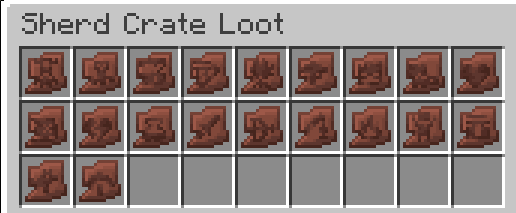 Sherd Crate Loot