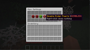 Misc Settings