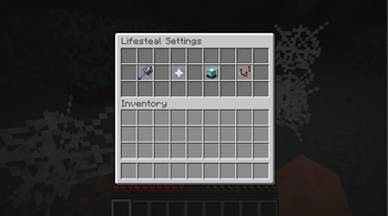 Lifesteal Settings