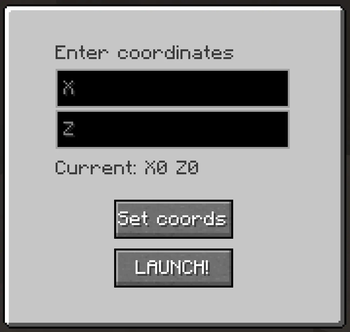 Launch pad GUI