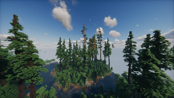 taiga trees