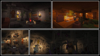 desert, jungle and badlands temples