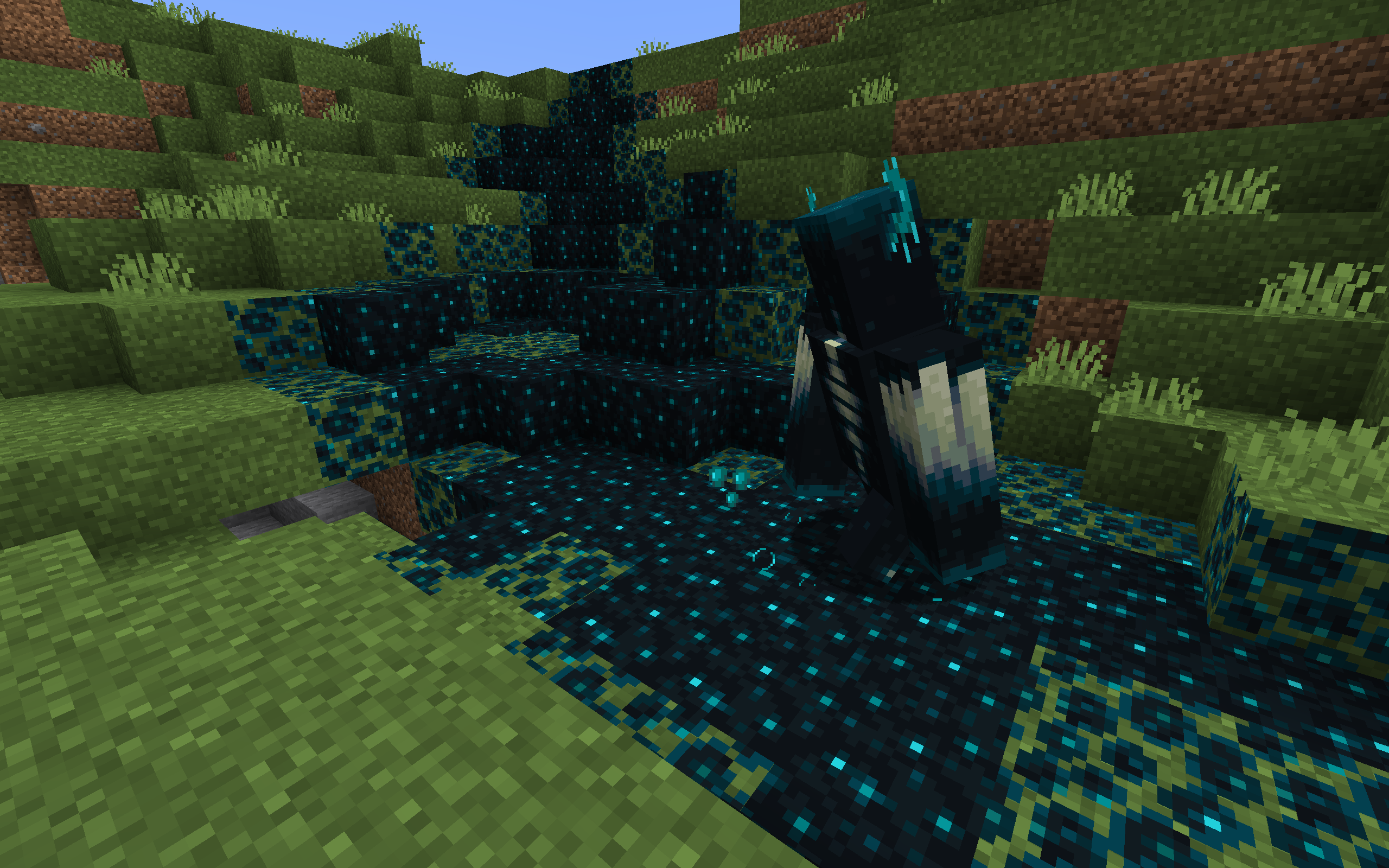 Sculk enderman mod 1.0 Minecraft Mod