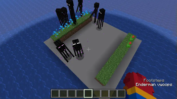 Endermen in action