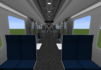 Interior (standard seating)