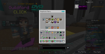 Item List, Search Bar, Better Containers