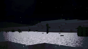 dark sand.