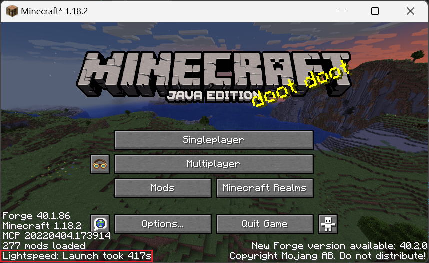 Minecraft 1.18.2 Java Edition Download