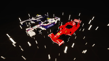 Ferrari, BMW Sauber and Williams