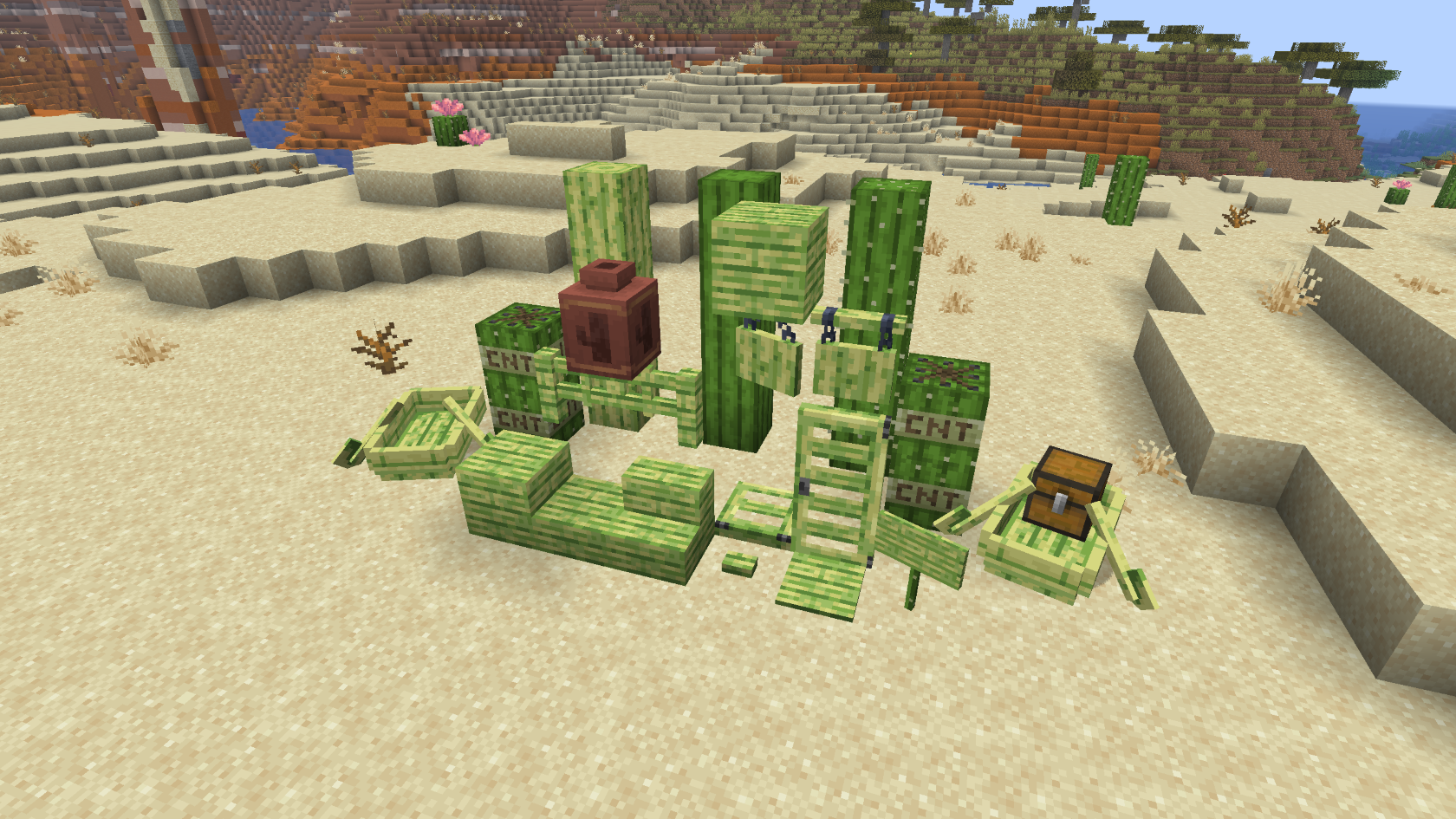 The whole cactus set