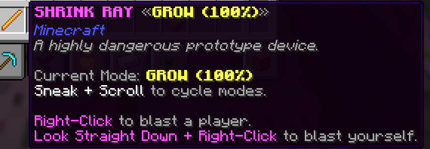 Shrink Ray Normal Size